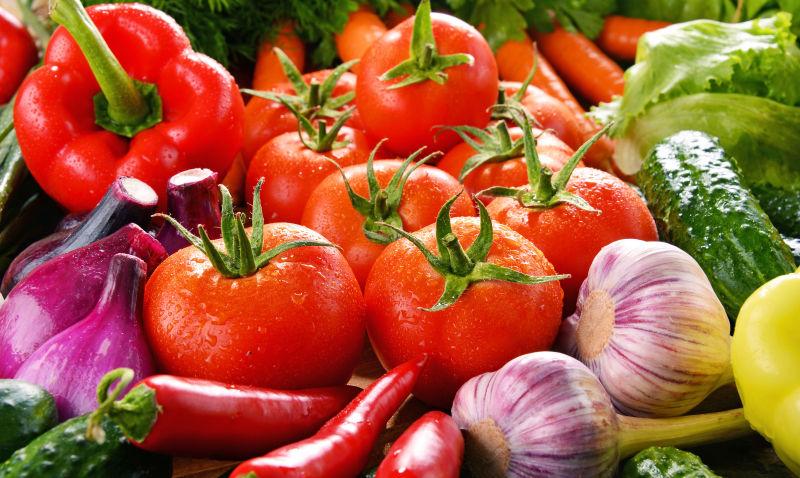 新鲜健康蔬菜集图片-美味的蔬菜与水果素材-高清图片-摄影照片-寻图